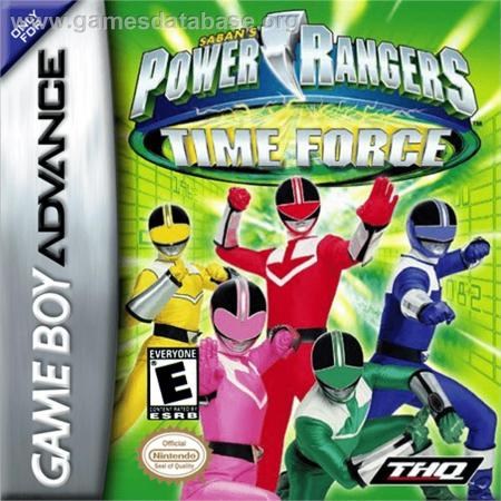 Cover Power Rangers - Time Force for Game Boy Advance